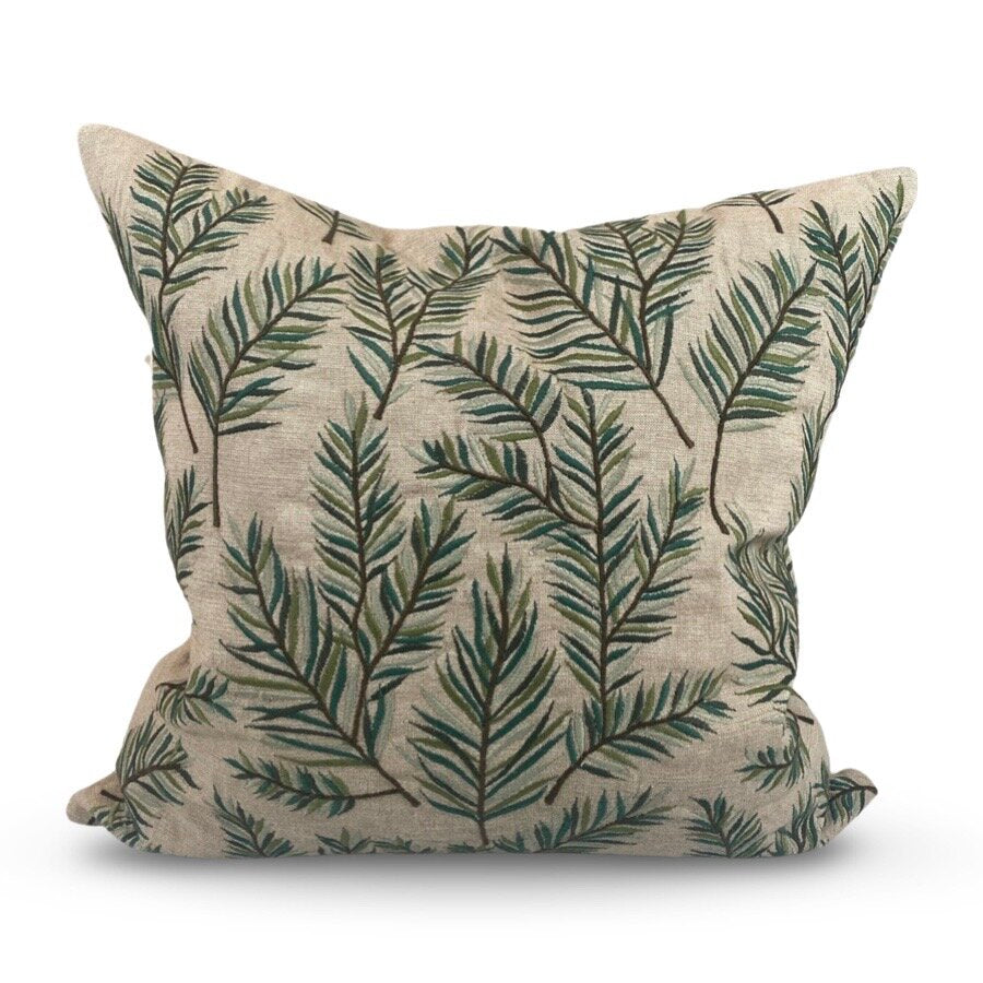 Miljögården Brodeerattu tyynynpäällinen Palustris 45x45cm