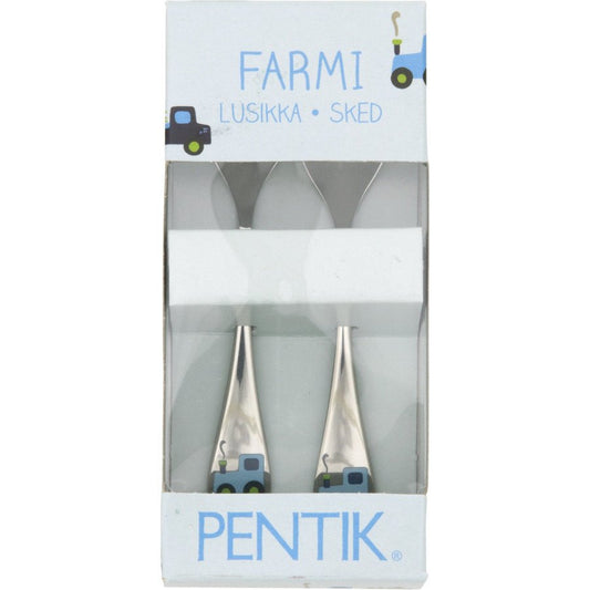Farmi Pikkulusikka 2 kpl, 15x7x3 cm