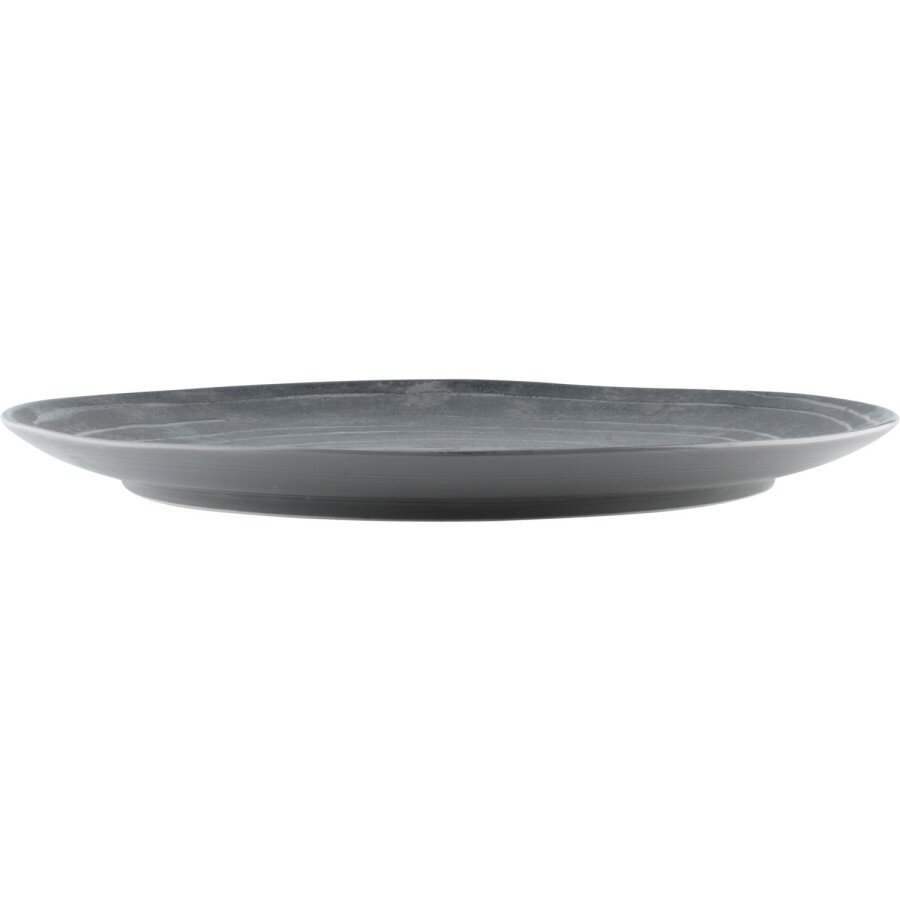 1lk Kivi Tarjoilulautanen Tummanharmaa 32 cm