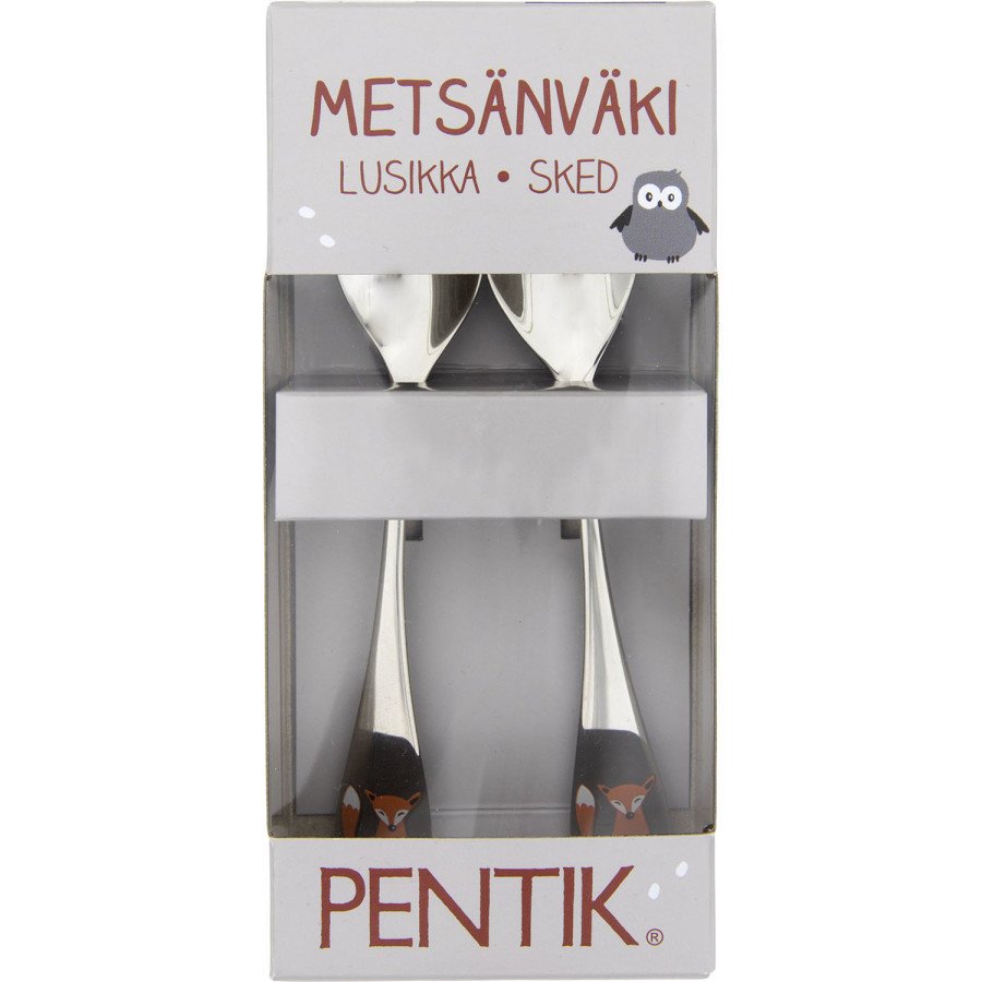 Metsänväki Pikkulusikka 2 kpl, 15x7x3 cm