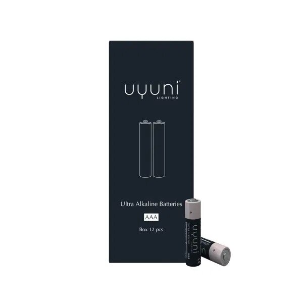 Uyuni Paristo AAA 1,5V, 1000mAh, 12 kpl pakkaus