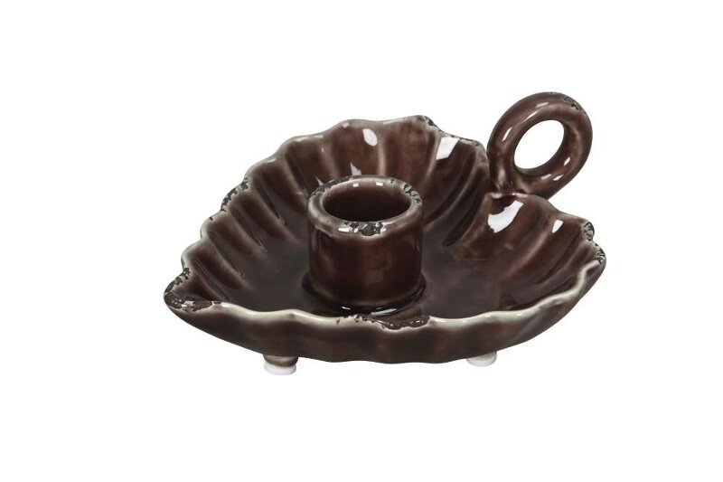 Kynttilänjalka sydän lila