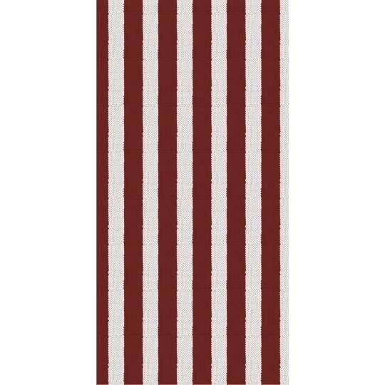 Ib Laursen Lautasliinat 10x20 cm punaraitaiset tekstiilijäljitelmät 16 kpl/pkt