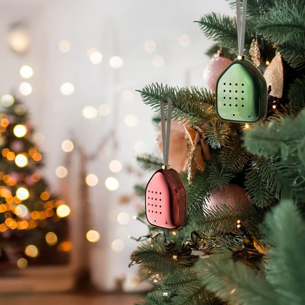 Relaxound Jingle Bells Red Stars – akustinen joulukoriste, punainen