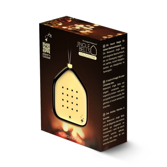 Relaxound Jingle Bells Gold Glow – akustinen joulukoriste, kulta