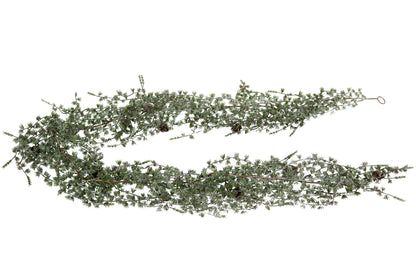 Riidenlieko koristeköynnös kävyillä 180 cm
