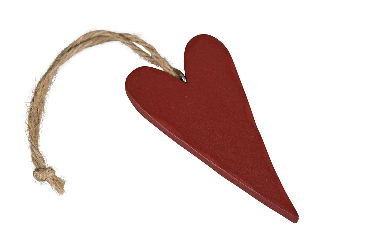 Puusydän punainen 9 cm