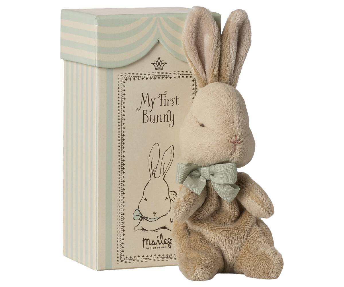 Maileg Pieni pupu - My First Bunny minttu