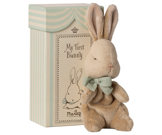 Maileg Pieni pupu - My First Bunny minttu