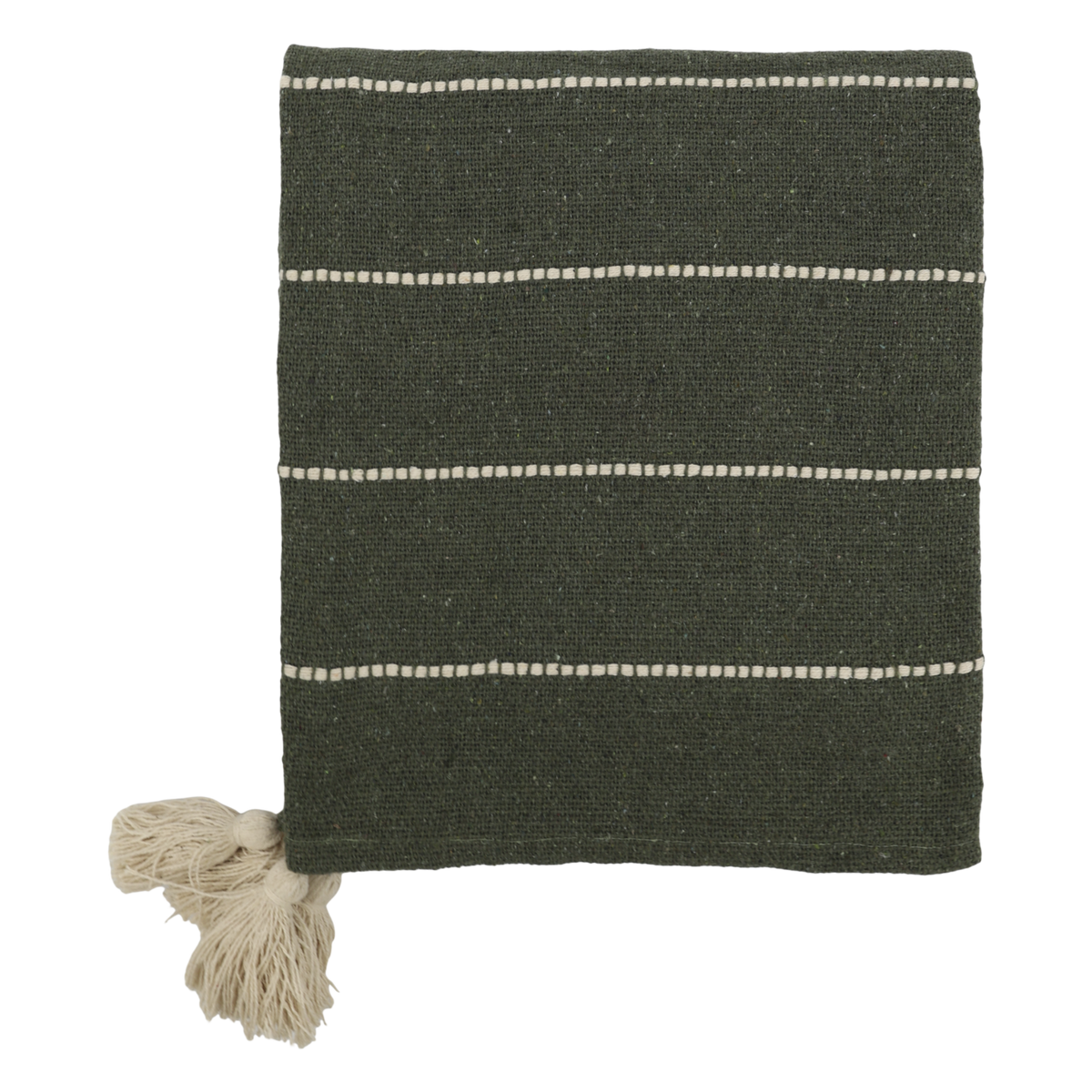 Chic Antique Torkkupeitto 150 x 130 cm oliivinvihreä