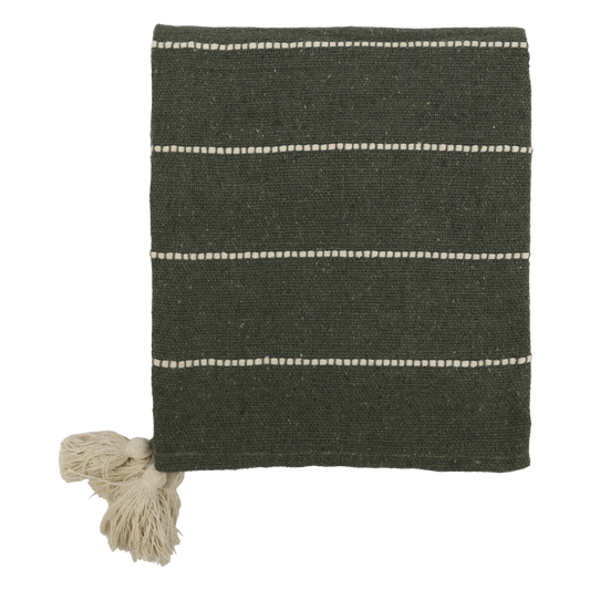 Chic Antique Torkkupeitto 150 x 130 cm oliivinvihreä