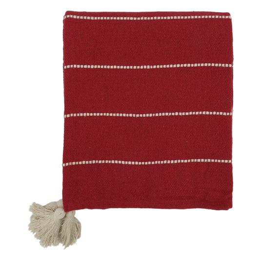 Torkkupeitto puuvillaa kirsikka 130x150cm Chic Antique