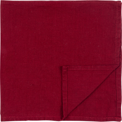 Pentik Soolo Pellavaservietti Punainen 44x44 cm
