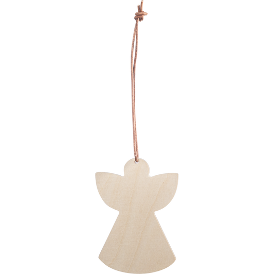 Lucia puukoriste  luonnonvalk 7x10cm