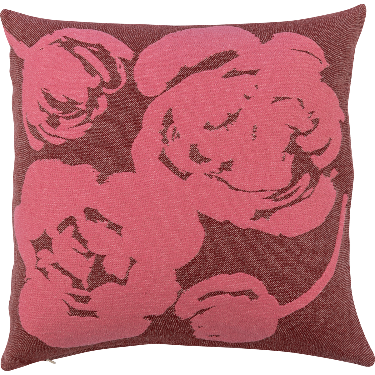 Lilia Jacquard Tyynynpäällinen Vaaleanviininpunainen 45x45 cm