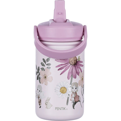 Kukkakeiju Juomapullo Vaaleanpunainen 350 ml