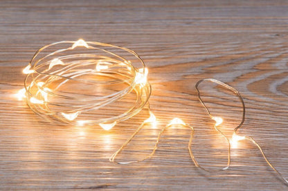 Paristovaloketju 40 Led lämmin valkoinen
