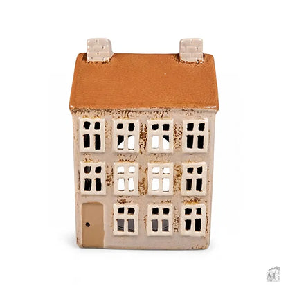Talolyhty beige 16 x 11,5 x 9 cm
