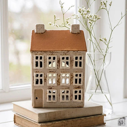 Talolyhty beige 16 x 11,5 x 9 cm