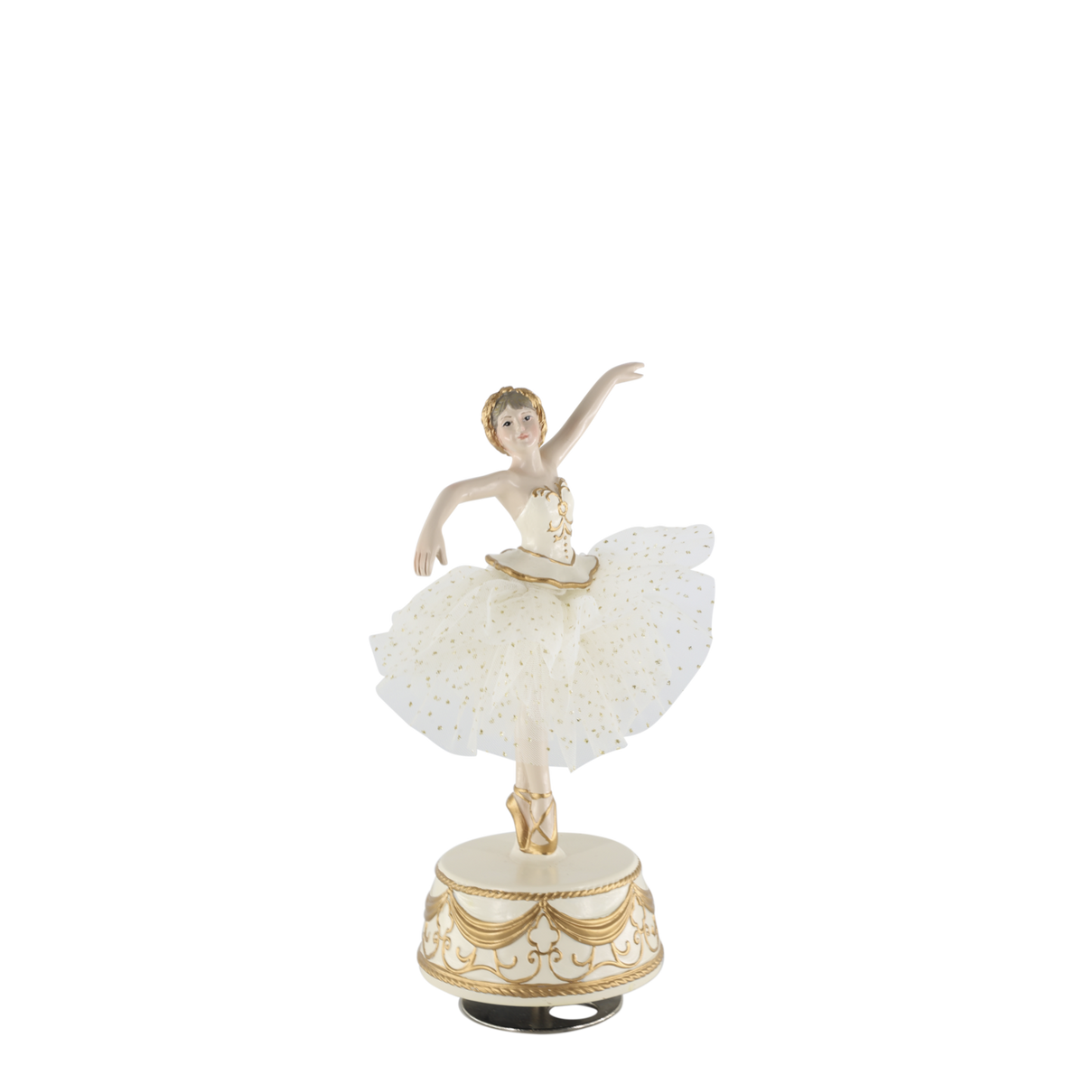 Noël musiikki Box -ballerinat tyllihameella Chic Antique