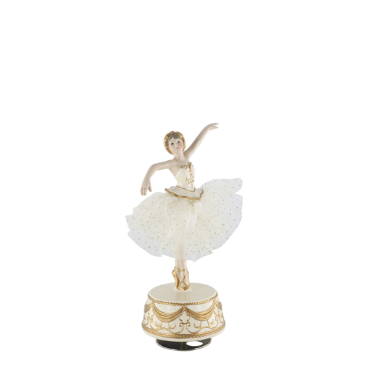 Noël musiikki Box -ballerinat tyllihameella Chic Antique