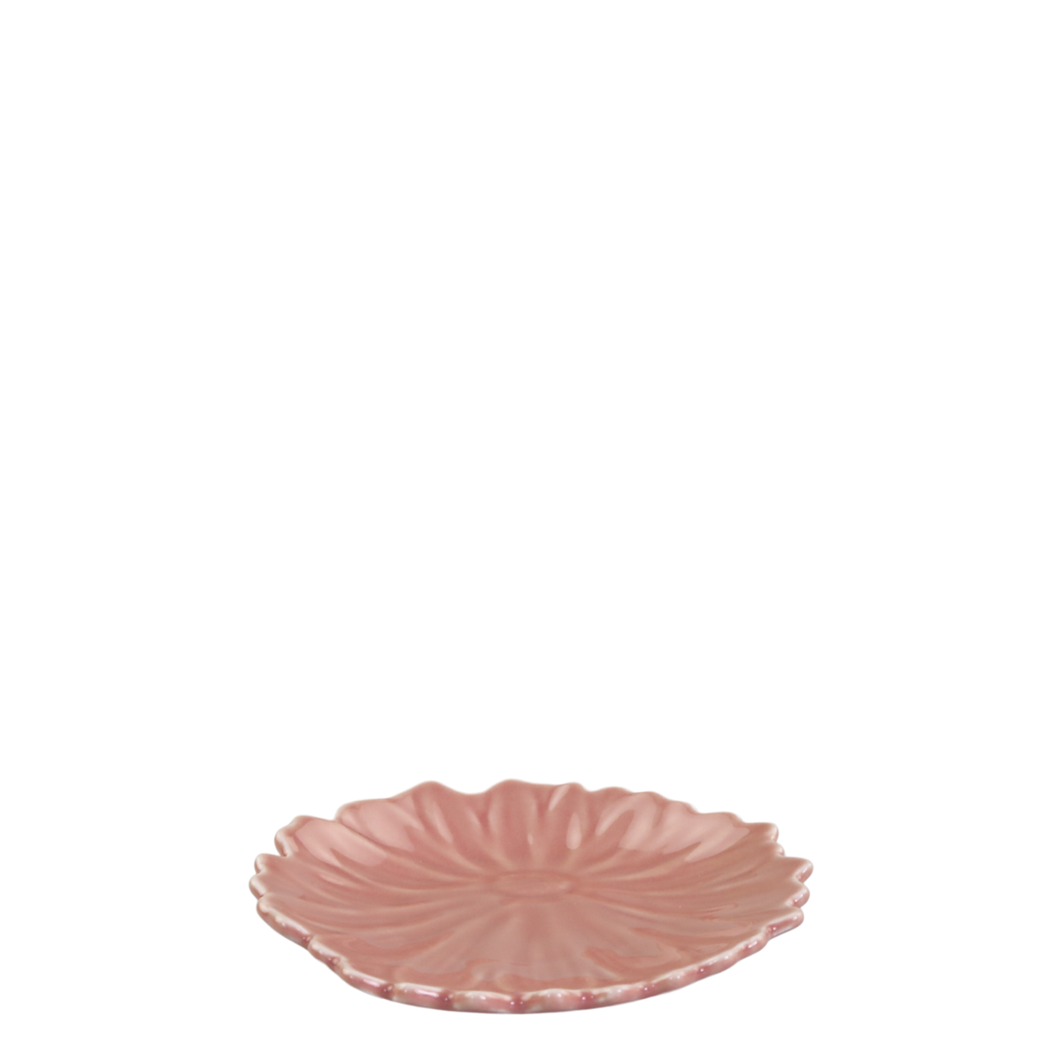 Pieni lautanen Lumpeenlehti 2 x 10 cm roosa