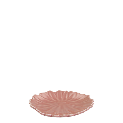 Pieni lautanen Lumpeenlehti 2 x 10 cm roosa