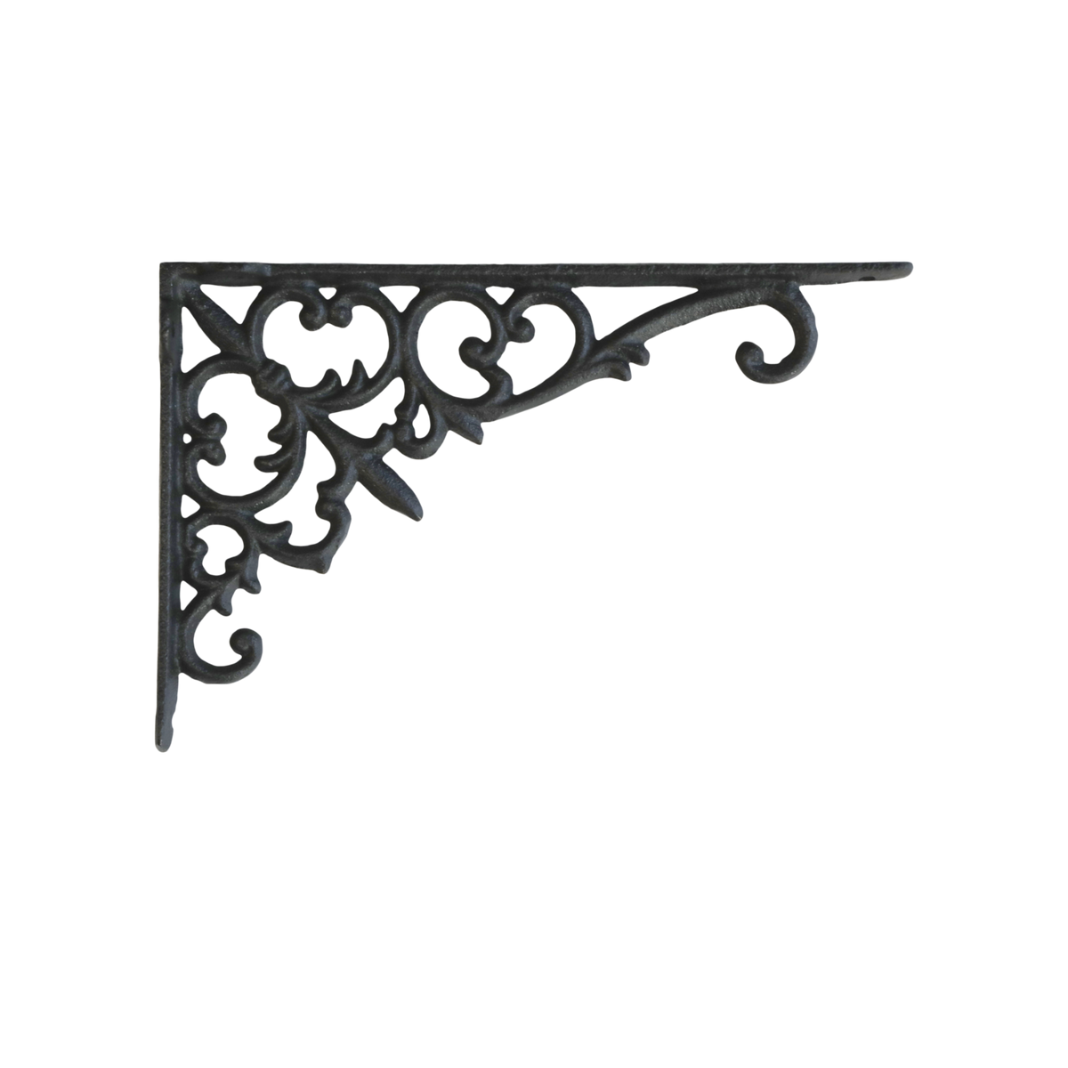 Chic Antique Hyllynkannatin musta 15,5x23,5x3,5cm