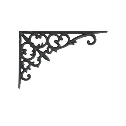 Chic Antique Hyllynkannatin musta 15,5x23,5x3,5cm