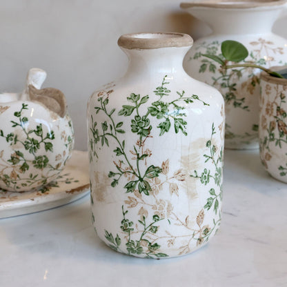 Grasse-pullo oksa-aiheella Chic Antique
