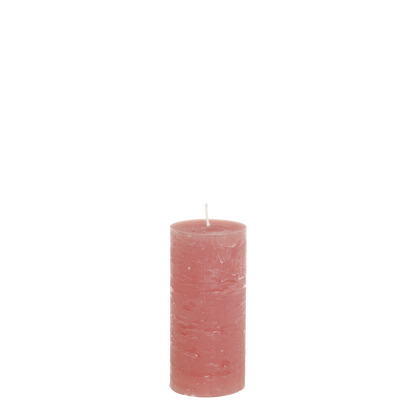 Macon Pillar Candle rustic 60 h, K15/S7 cm vadelma