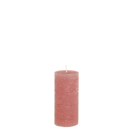 Macon Pillar Candle rustic 60 h, K15/S7 cm vadelma