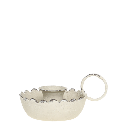 Kynttilänjalka kruunukynttilälle Chic Antique antiikin kerma