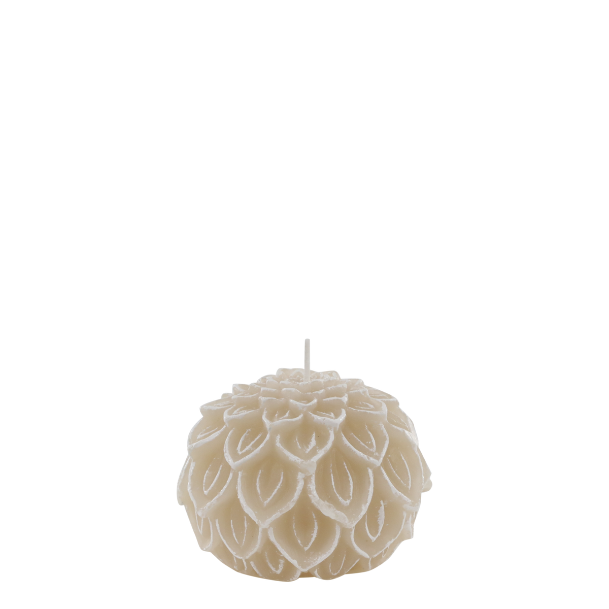 Vienne-pilarikynttilä lumme 7x9cm latte Chic Antique