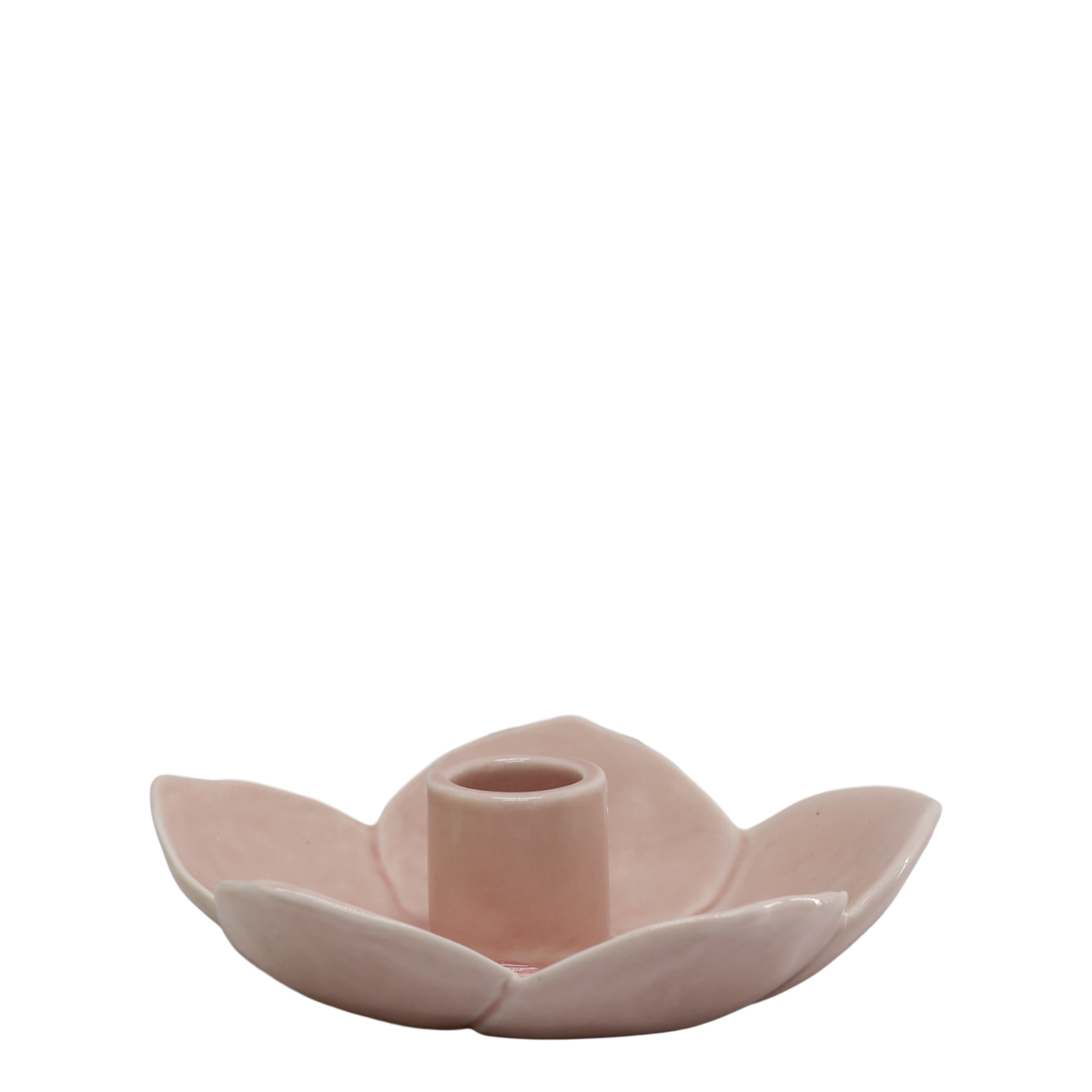 Massy-kynttilänjalka K3,5/S13 cm pölyinen roosa Chic Antique