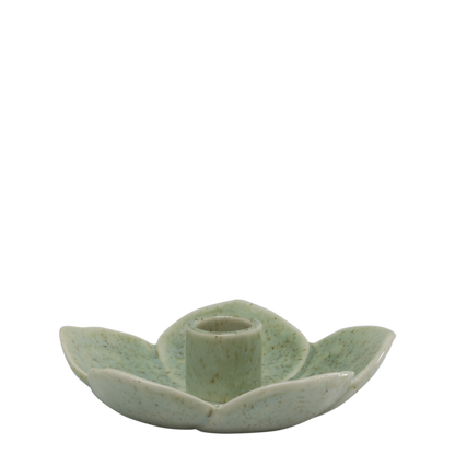 Massy-kynttilänjalka H3.5/D13 cm verte Chic Antique