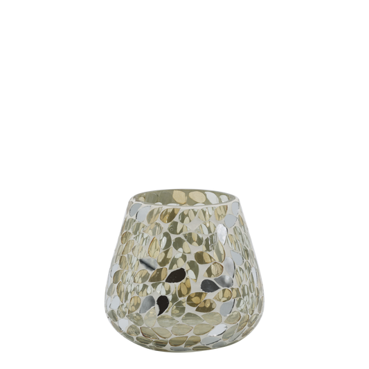 Hurrikaani mosaiikilla 12 x 11 cm samppanja Chic Antique