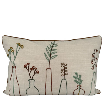 Miljögården Tyynynpäällinen 40 x 60 cm brodeerattu pullokuvio