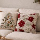 Brodeerattu Tyynynpäällinen Euphorbia Miljögården