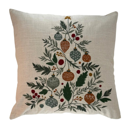Miljögården Brodeerattu tyynynpäällinen Arbor natails 45x45cm