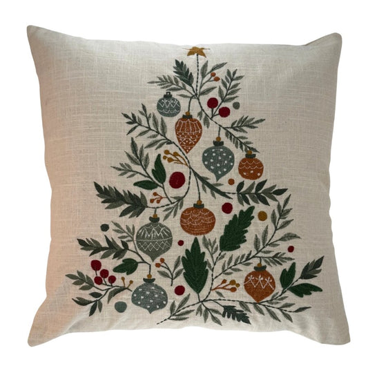 Miljögården Brodeerattu tyynynpäällinen Arbor natails 45x45cm