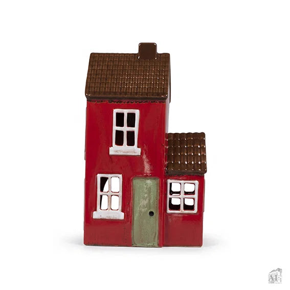 Talolyhty sivukuistilla punainen 24 x 10 x 7 cm