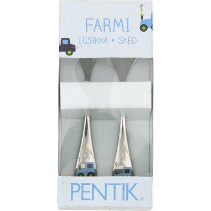 Farmi Pikkulusikka 2 kpl, 15x7x3 cm