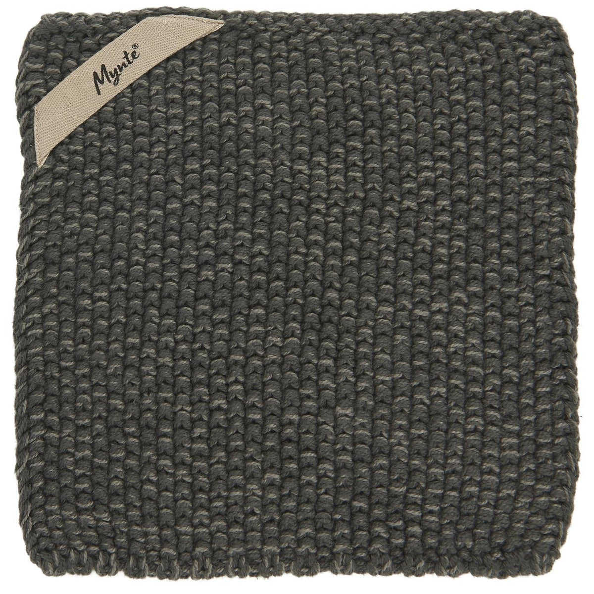 Ib Laursenin patalappu meleerattu harmaa neulos