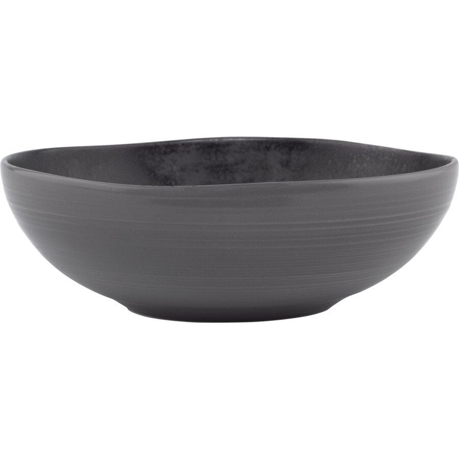 1lk Kivi Lautanen Syvä Tummanharmaa 20 cm