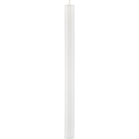 Kruunukynttilä valkoinen 29cm