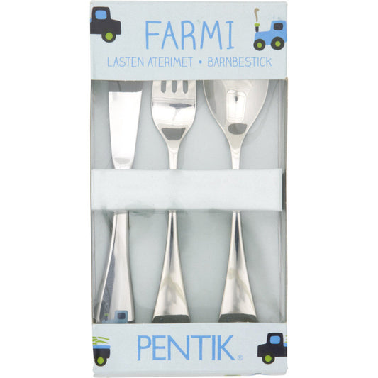 Farmi Aterimet 3 kpl, 19x10x3 cm