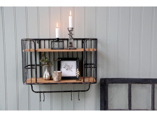 Chic Antique hyllykkö 5 koukulla