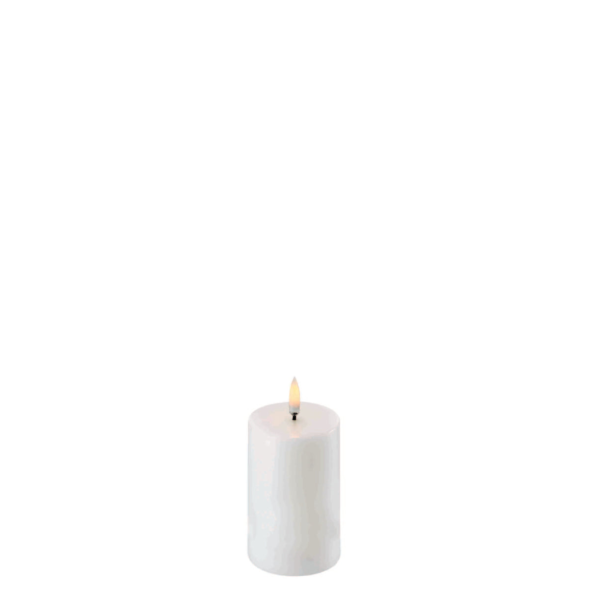 Uyuni led kynttilä valkoinen  5 x 7,5 cm