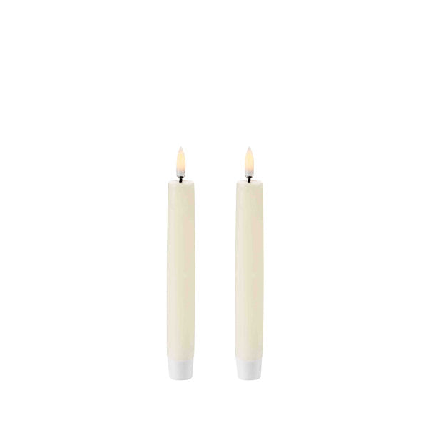 Uyuni led kruunukynttilä 2,3 x 15 cm 2 kpl/pkt